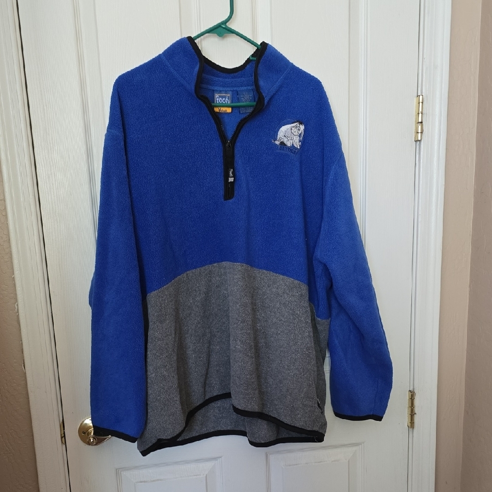 Vintage Disney Eeyore Fleece Pullover size 22/24